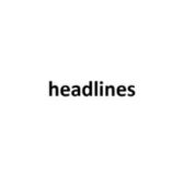 Headlines Телеграмм Headlines Телеграмм