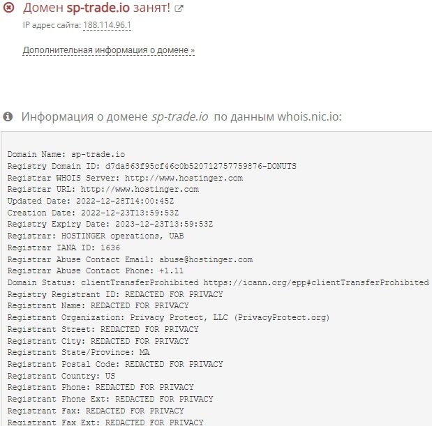 Домен Sp Global