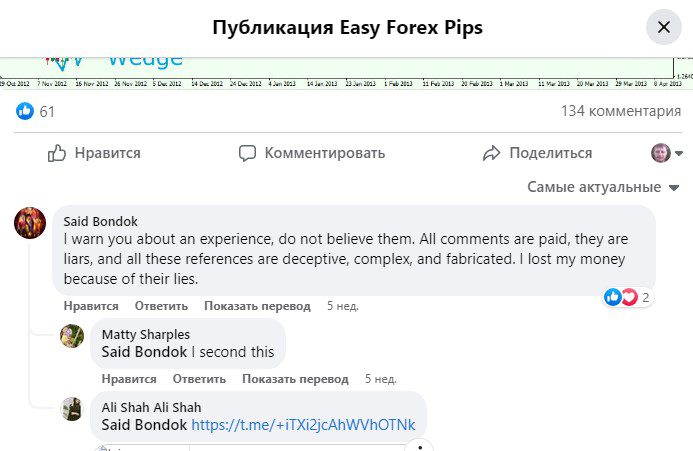 Отзывы о Easy Forex PPS