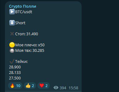 Новости на канале Крипто Полли